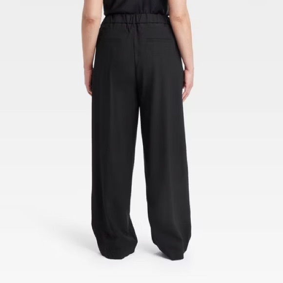 A New Day High-Rise Straight Trousers Black NWT - Picture 2 of 4